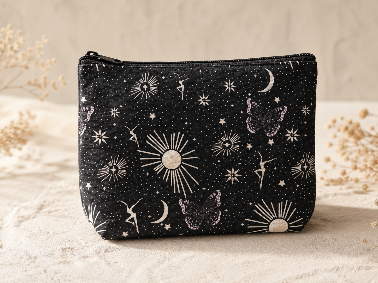 Butterfly Celestial Zipper Pouch