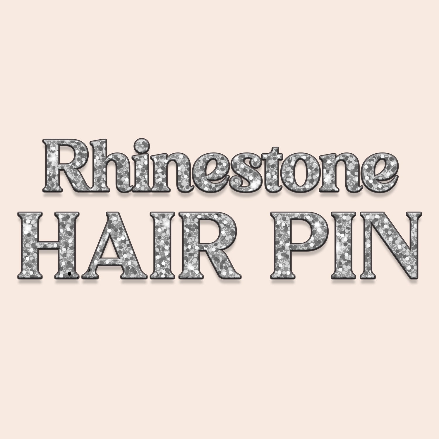 Rhinestone Hair Pin