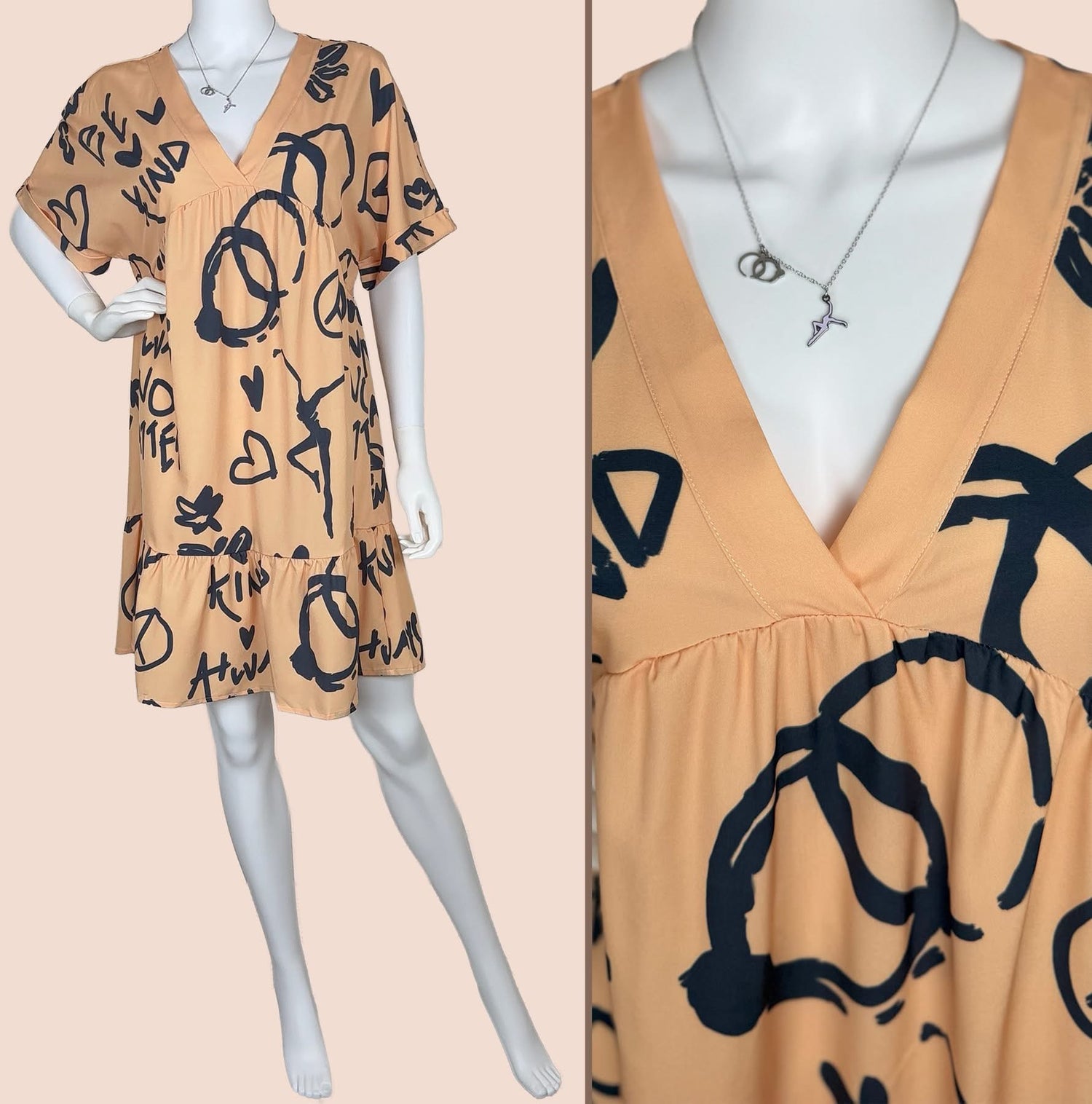 Relaxed Empire Waist Dress