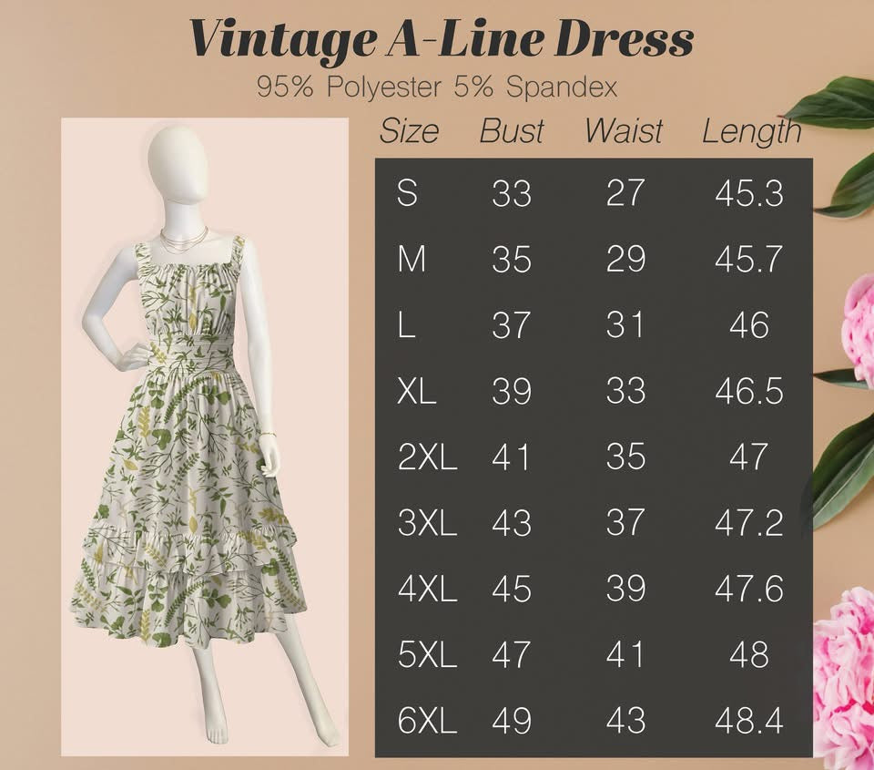 Vintage A-Line Dress