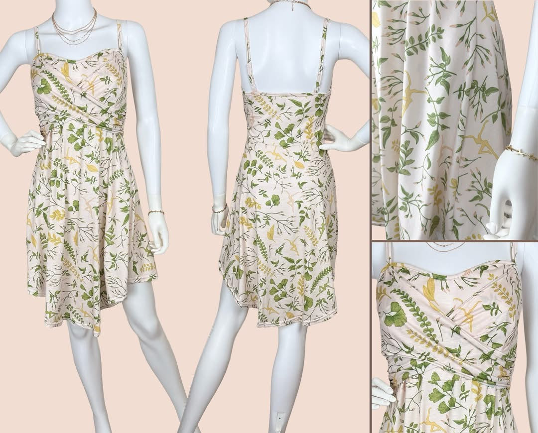 Ruched Wrap Front Dress