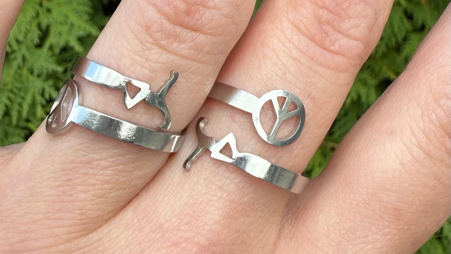Peace + FD Ring
