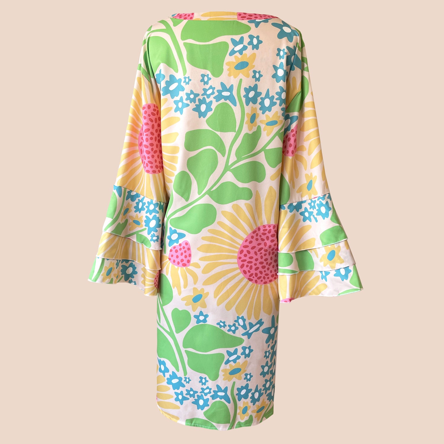 Bell Sleeve Tunic Dress