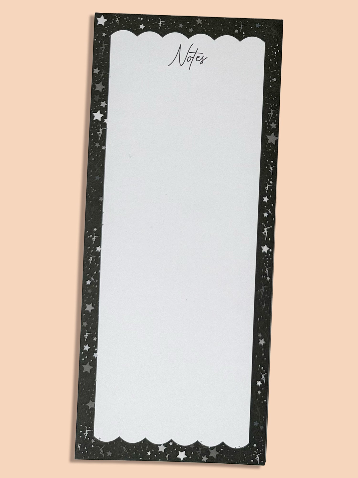Black Celestial List Notepad