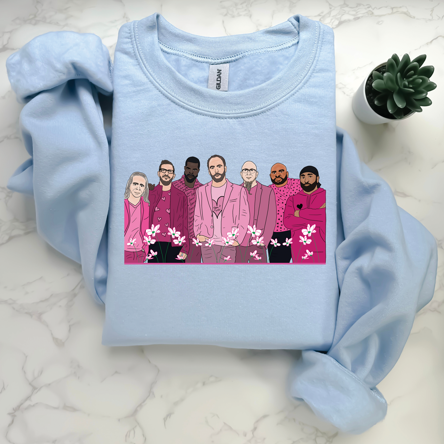 Unisex The Boys on Valentine's Day Sweatshirt