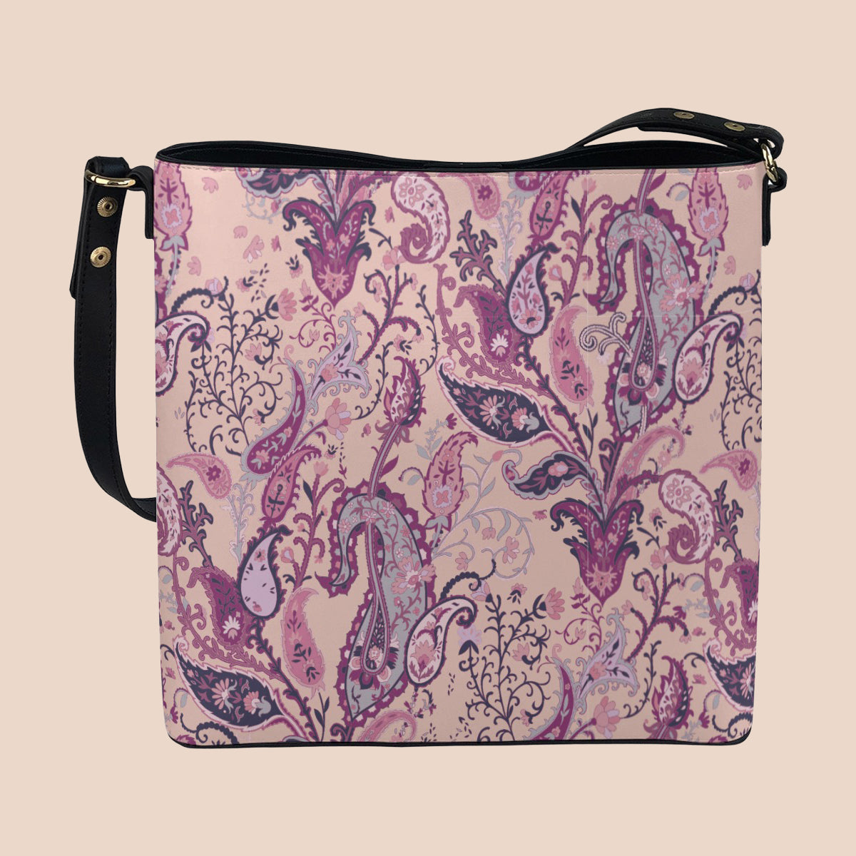 Leather Crossbody/Shoulder Bucket Bag