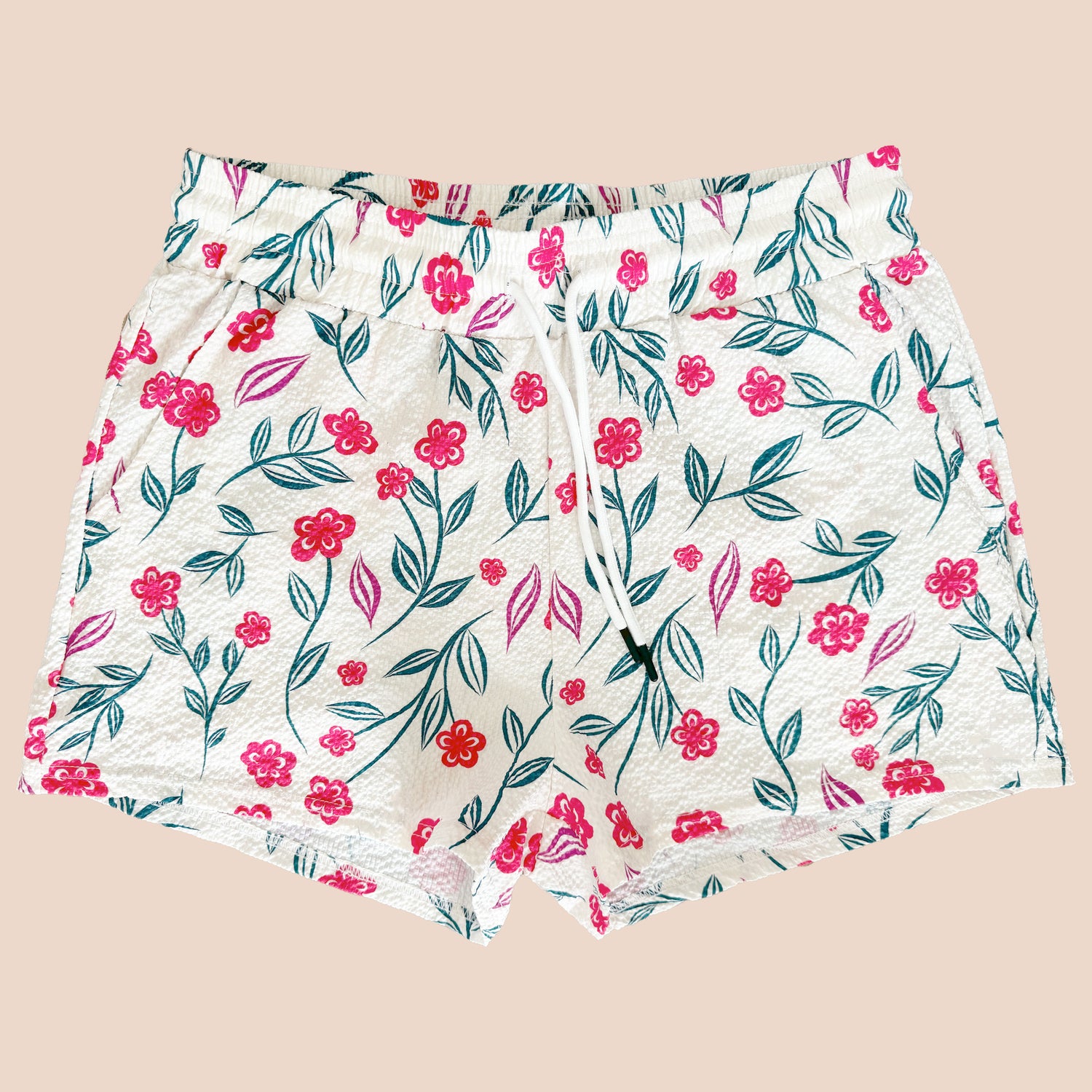 Women's Textured Shorts