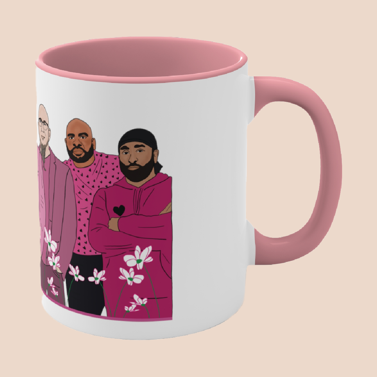 The Boys on Valentine's Day Coffee Mug