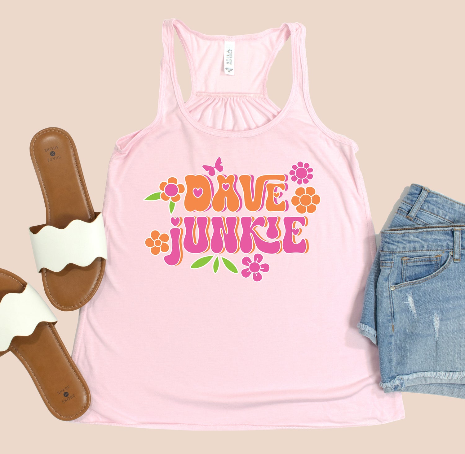 Dave Junkie Flowy Racerback