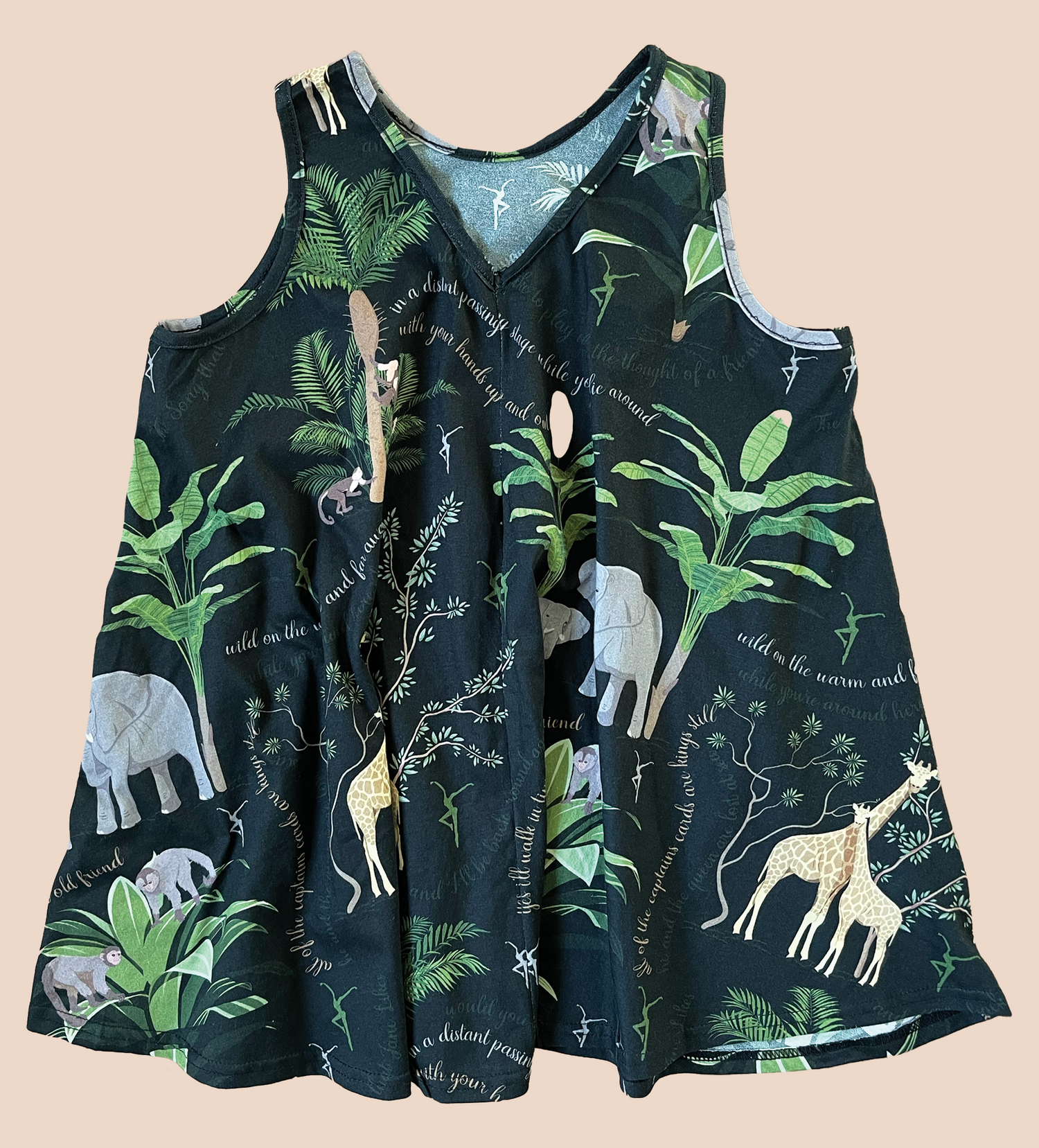 Kids Cotton Sleeveless Dress