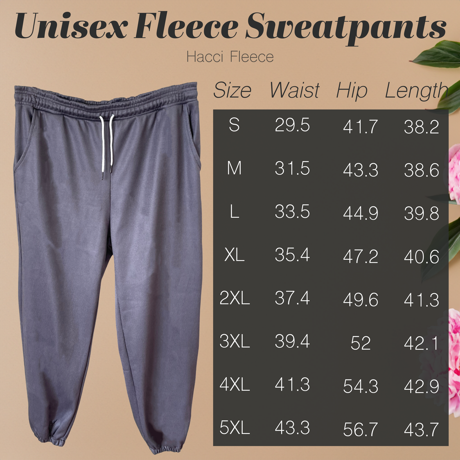 Unisex Fleece Sweatpants