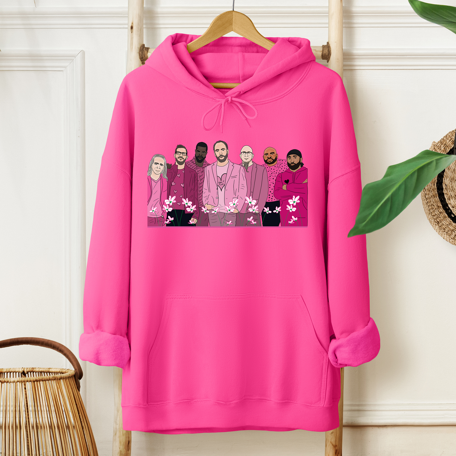 Unisex The Boys on Valentine's Day Hoodie