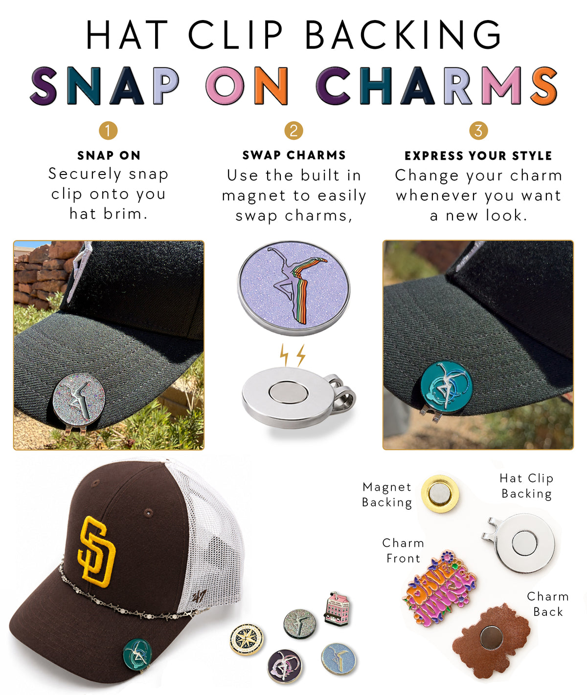 Magnetic Charm Kits