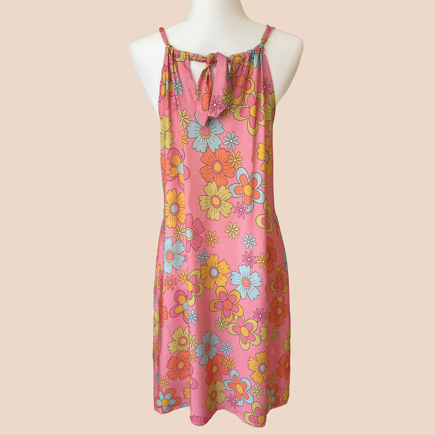 Linen Halter Dress