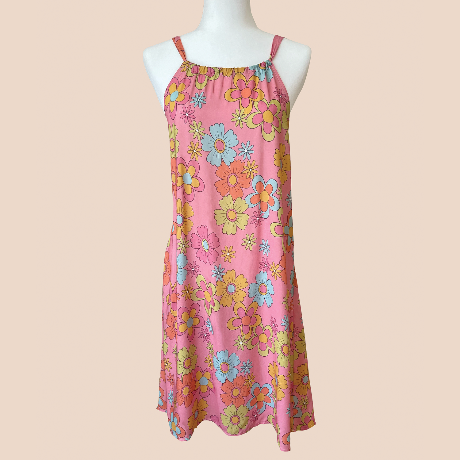 Linen Halter Dress