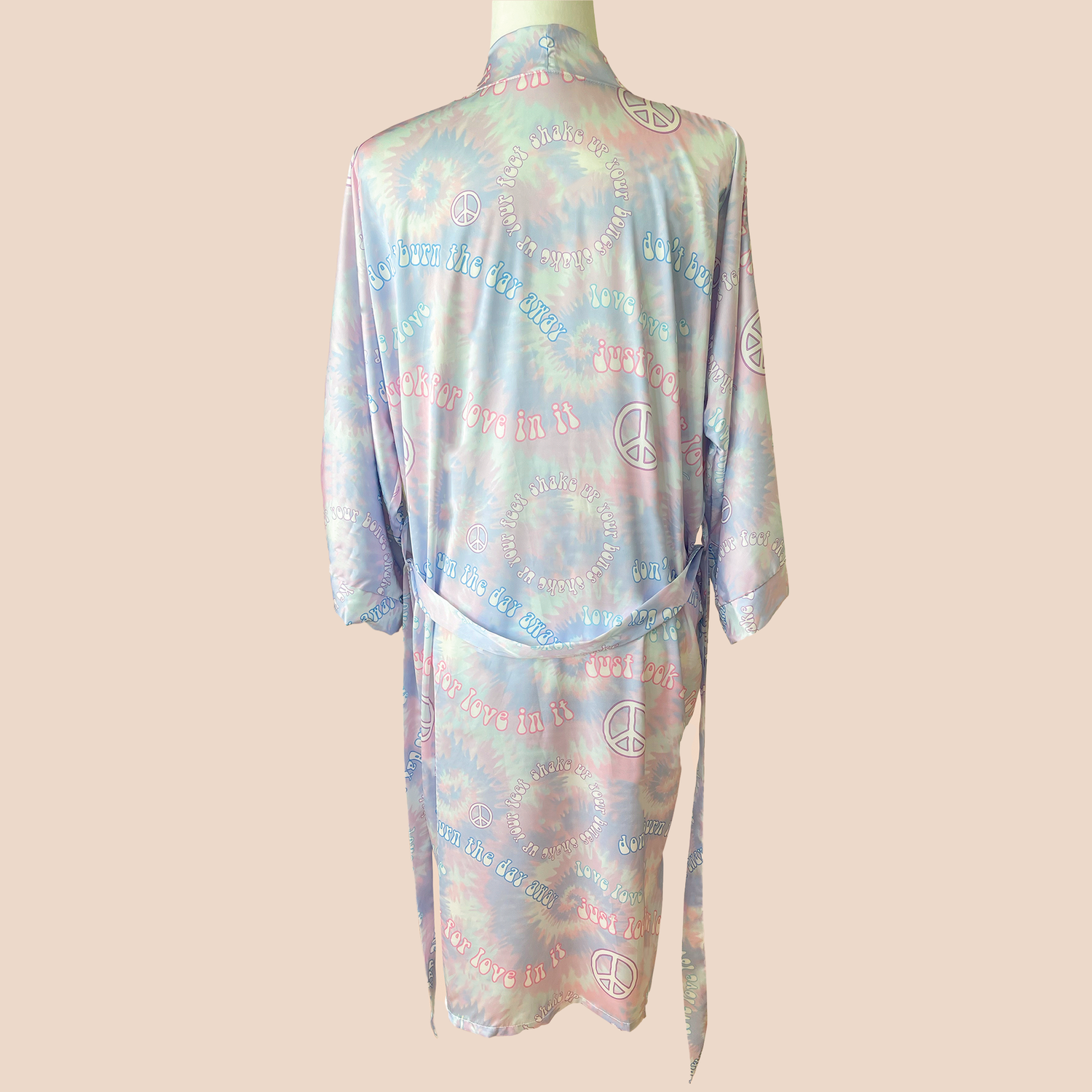 Short Silk Kimono