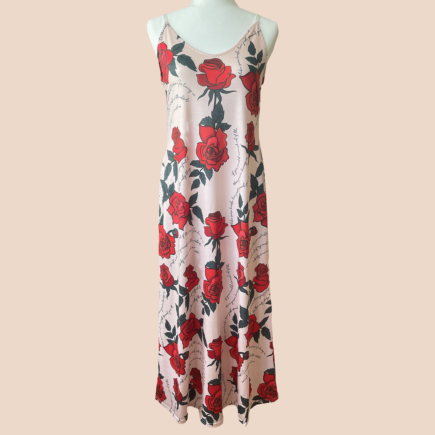 Scoop Back Maxi Dress