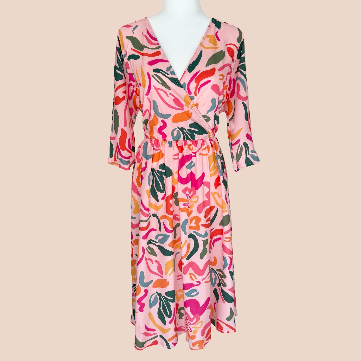 Fit and Flare Midi Dress