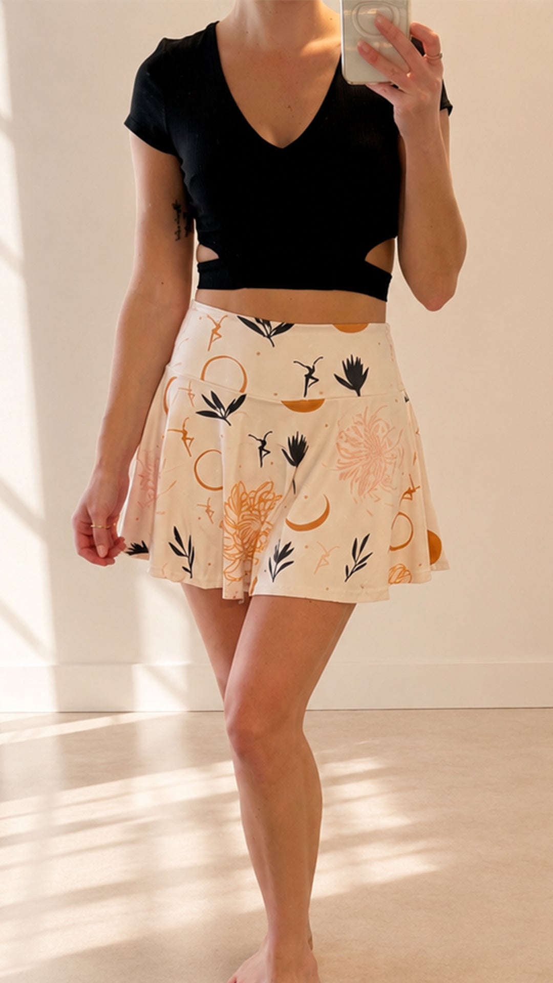 Flare Skort