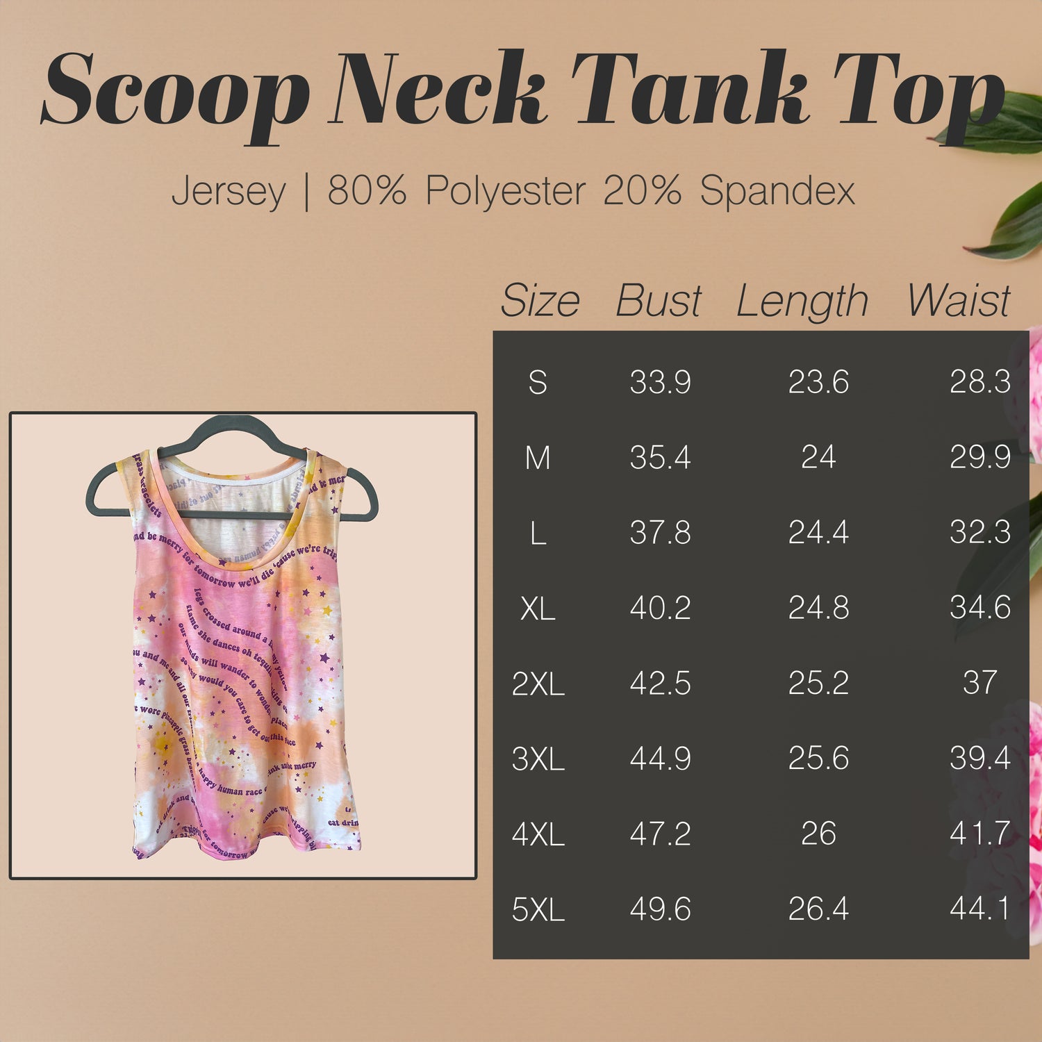 Scoop Neck Tank Top