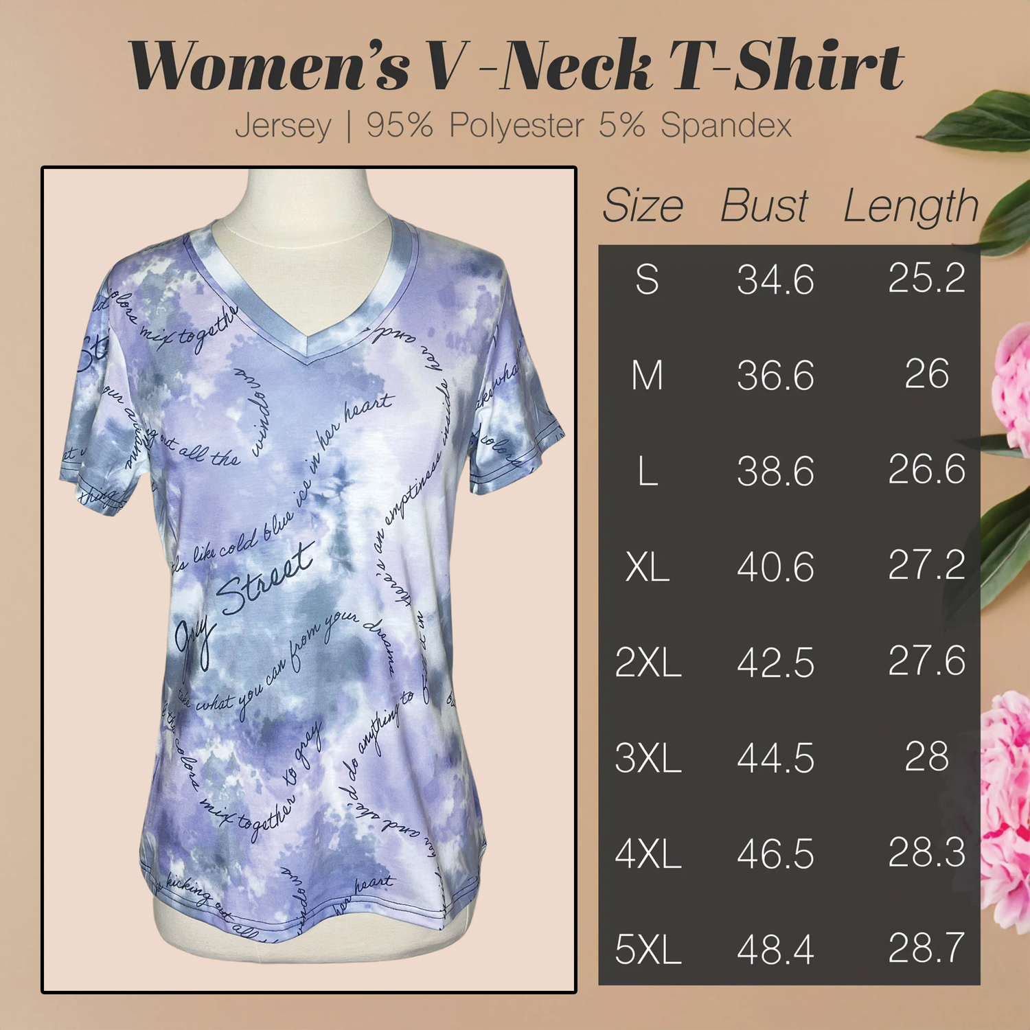 Women's Jersey V-Neck T-Shirt