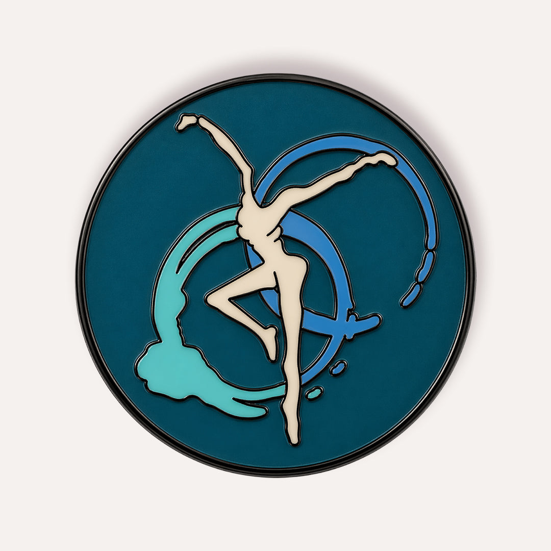 Teal FD Magnetic Charm