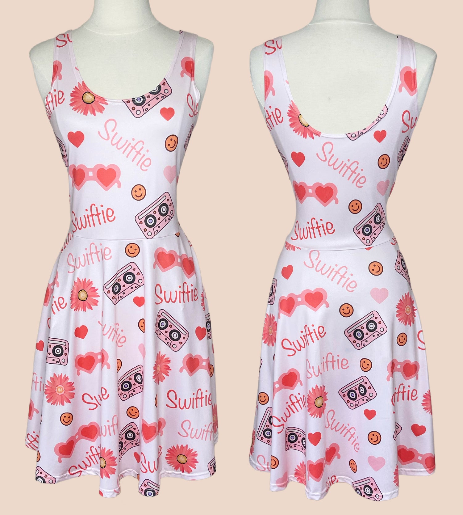 TS Stretchy Tank Dress with Pockets
