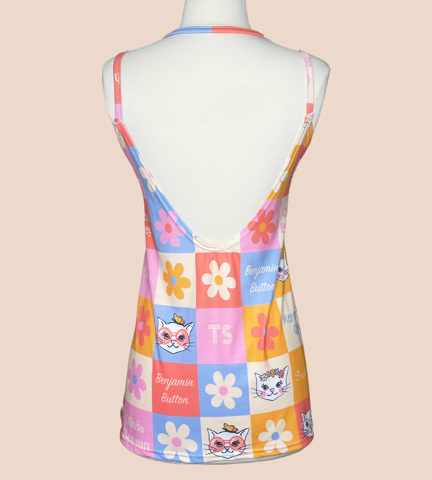 Backless Halter Top