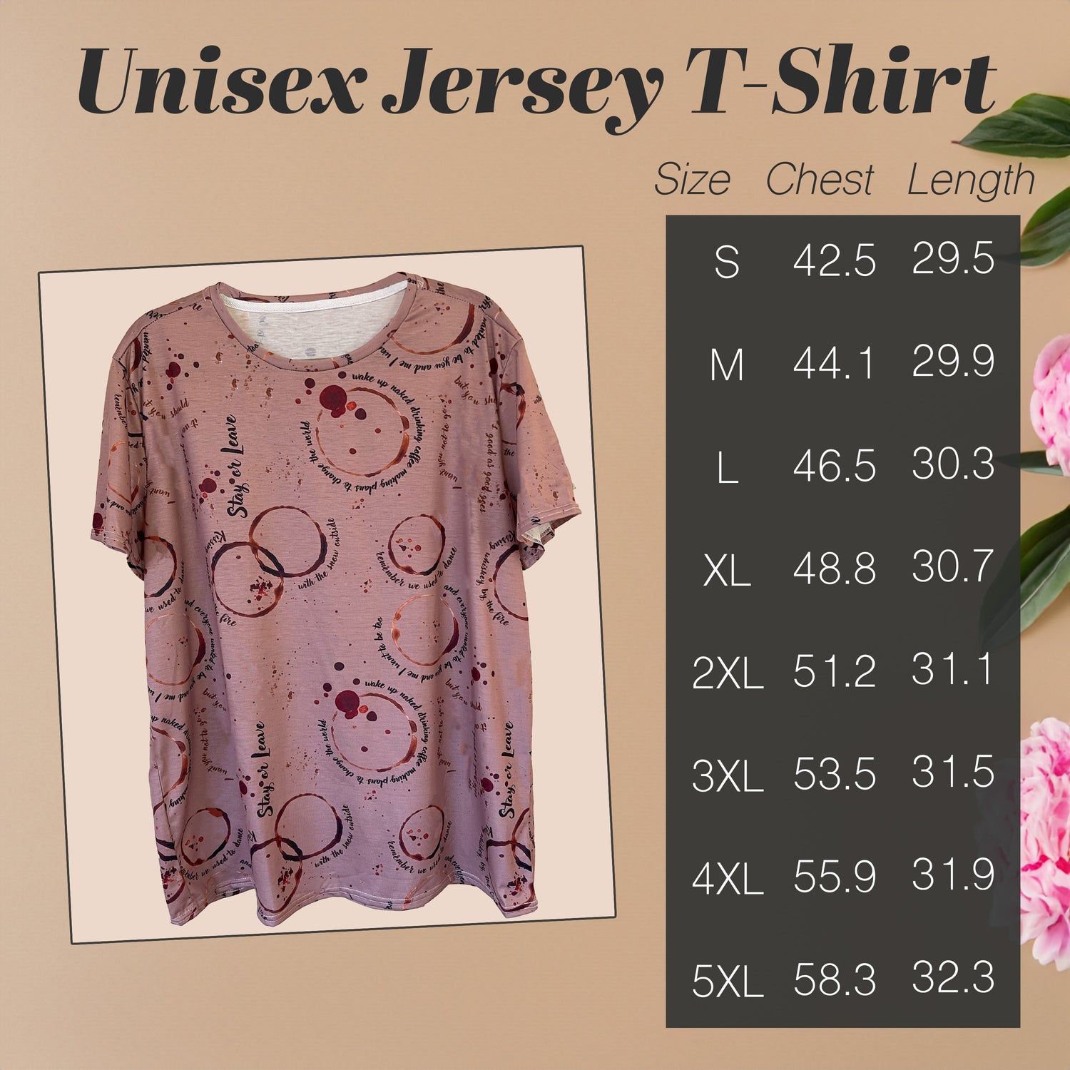 Unisex Soft Jersey T-Shirt