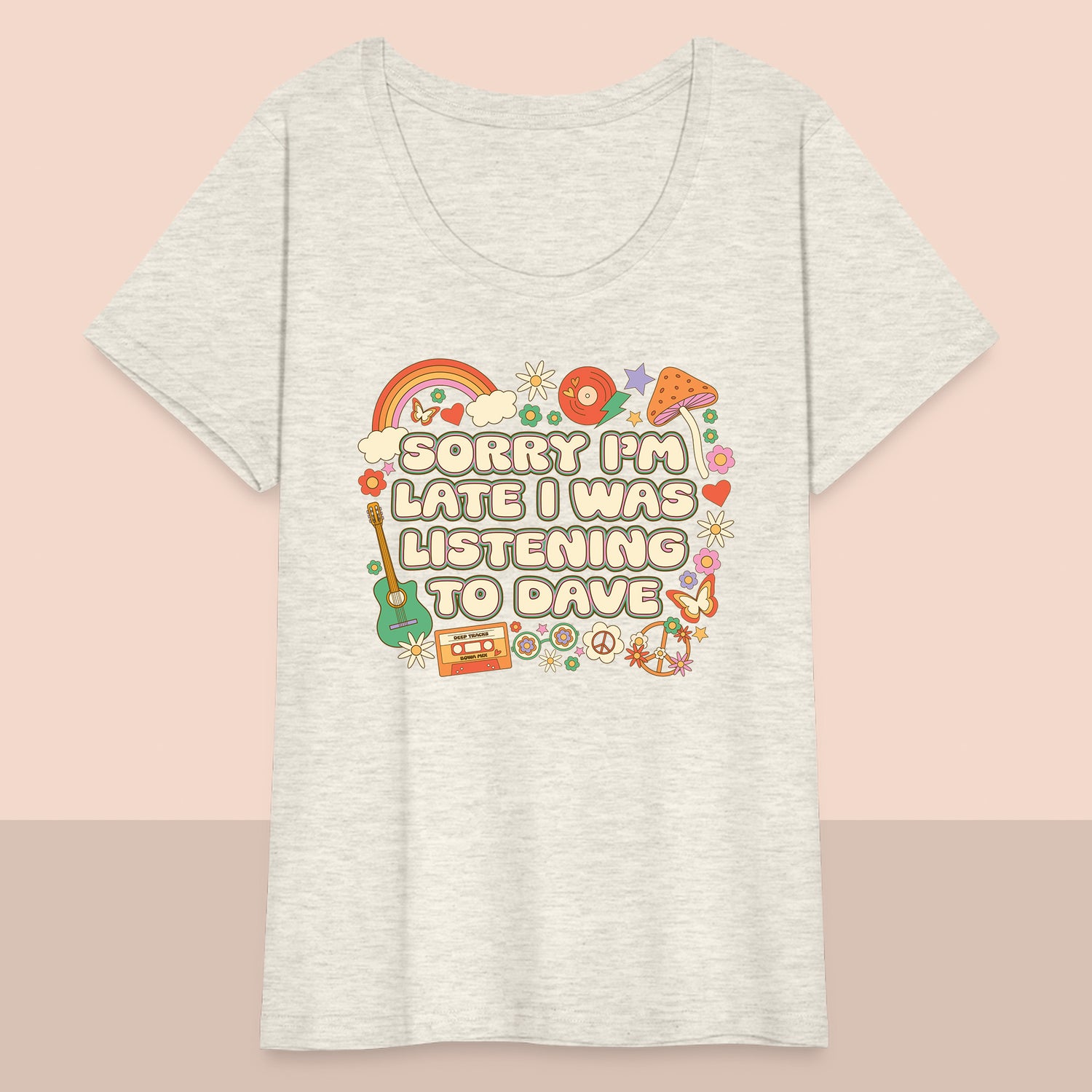 Women’s Curvy Sorry I'm Late T-Shirt