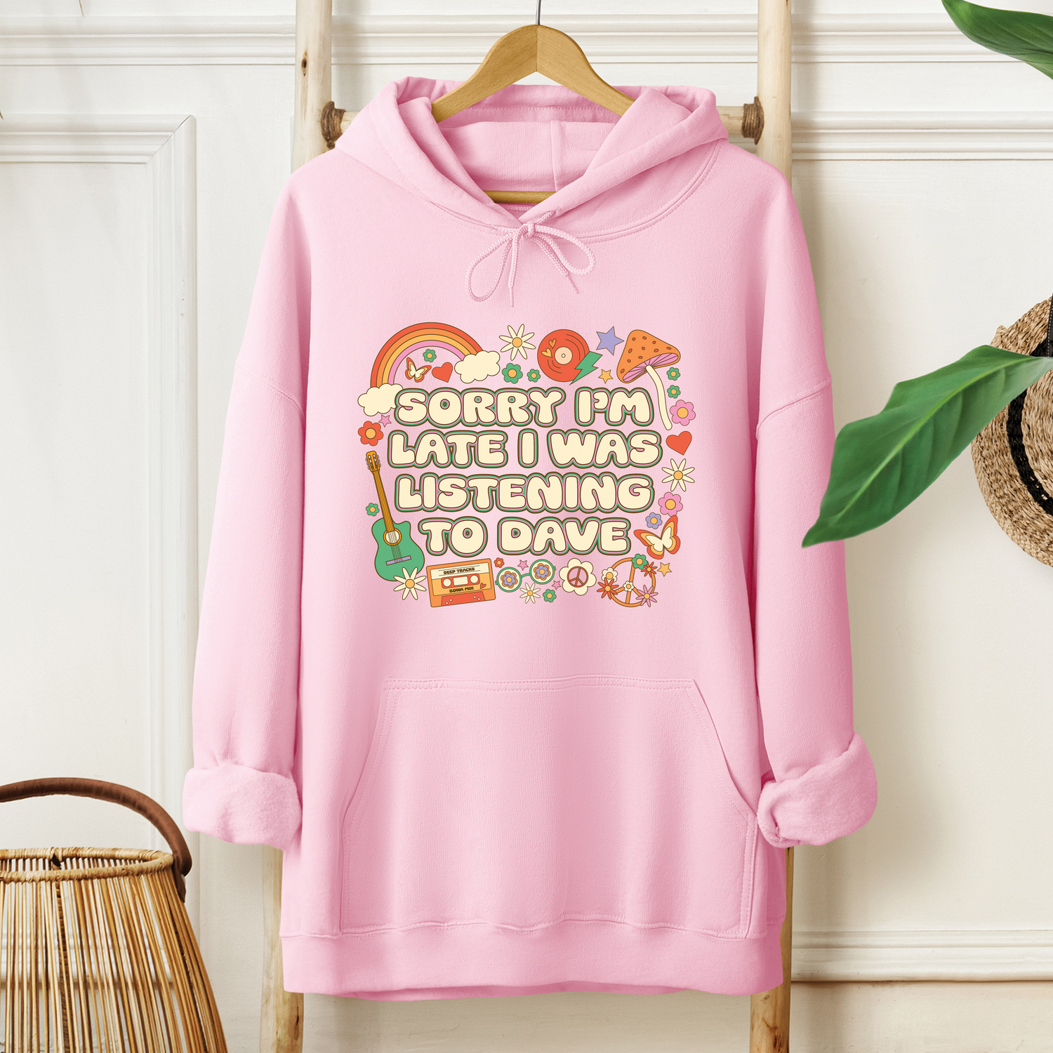 Unisex Sorry I'm Late Hoodie