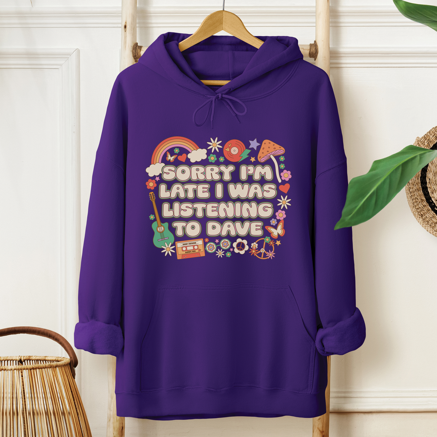 Unisex Sorry I'm Late Hoodie