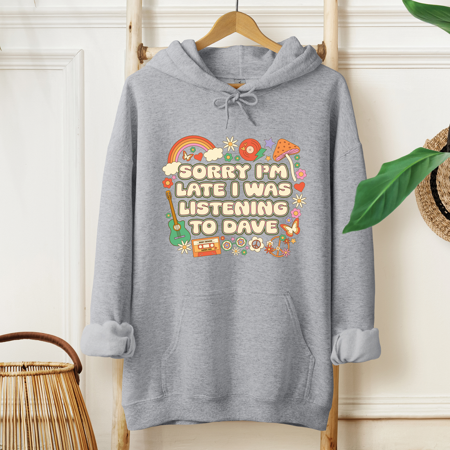 Unisex Sorry I'm Late Hoodie