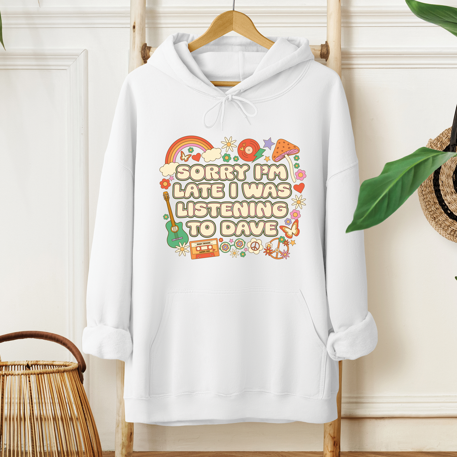 Unisex Sorry I'm Late Hoodie