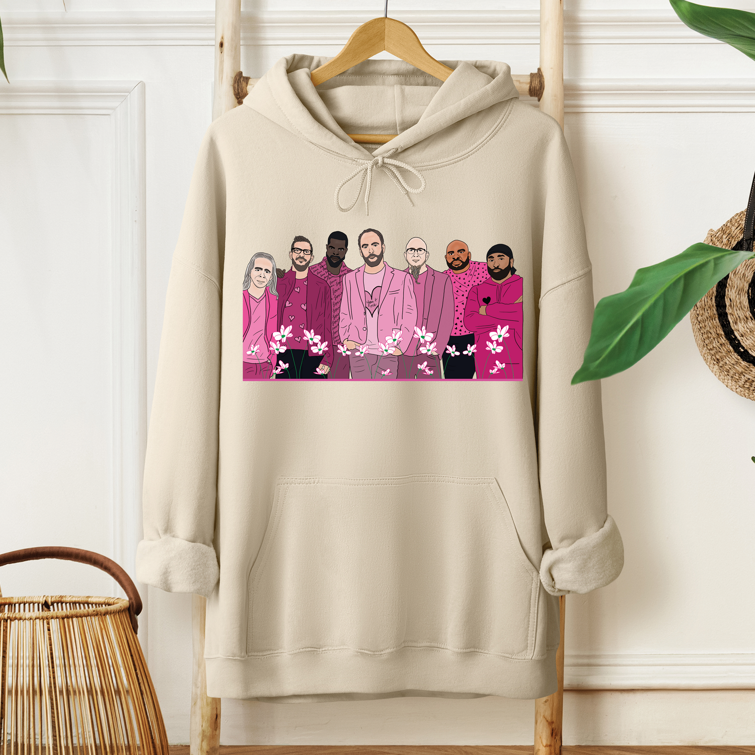 Unisex The Boys on Valentine's Day Hoodie