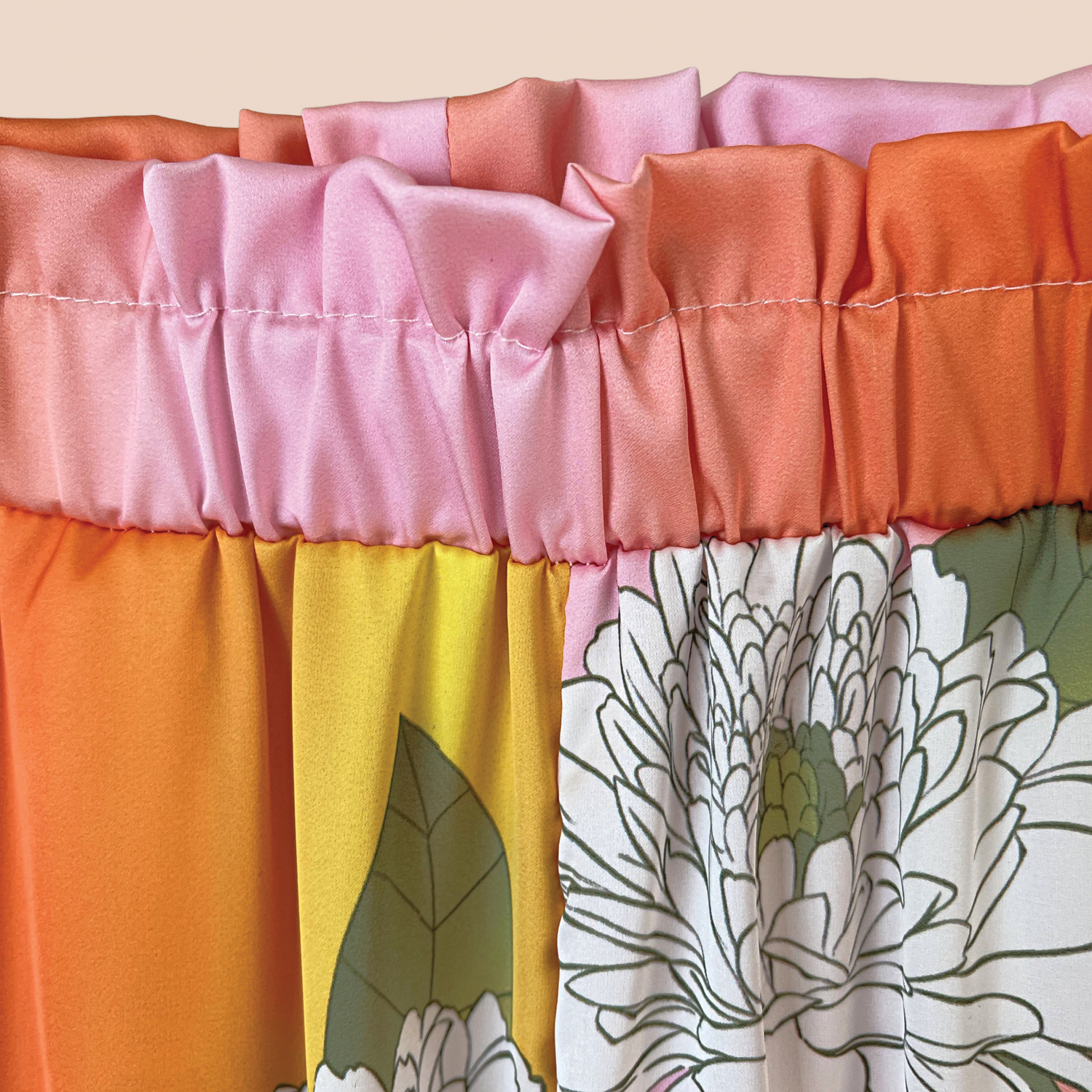Silk Trousers with Pockets