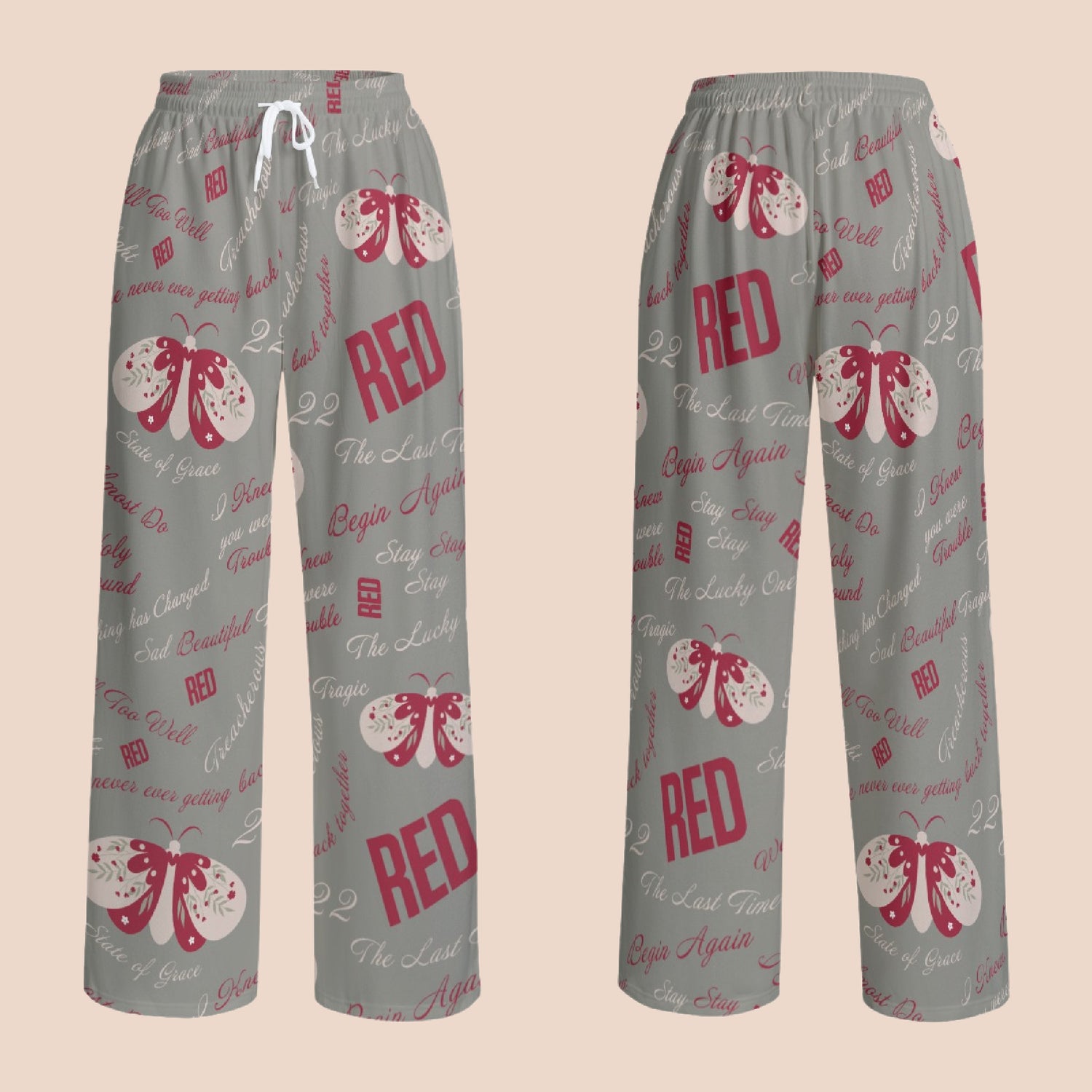 Unisex Wide Leg Sweatpants