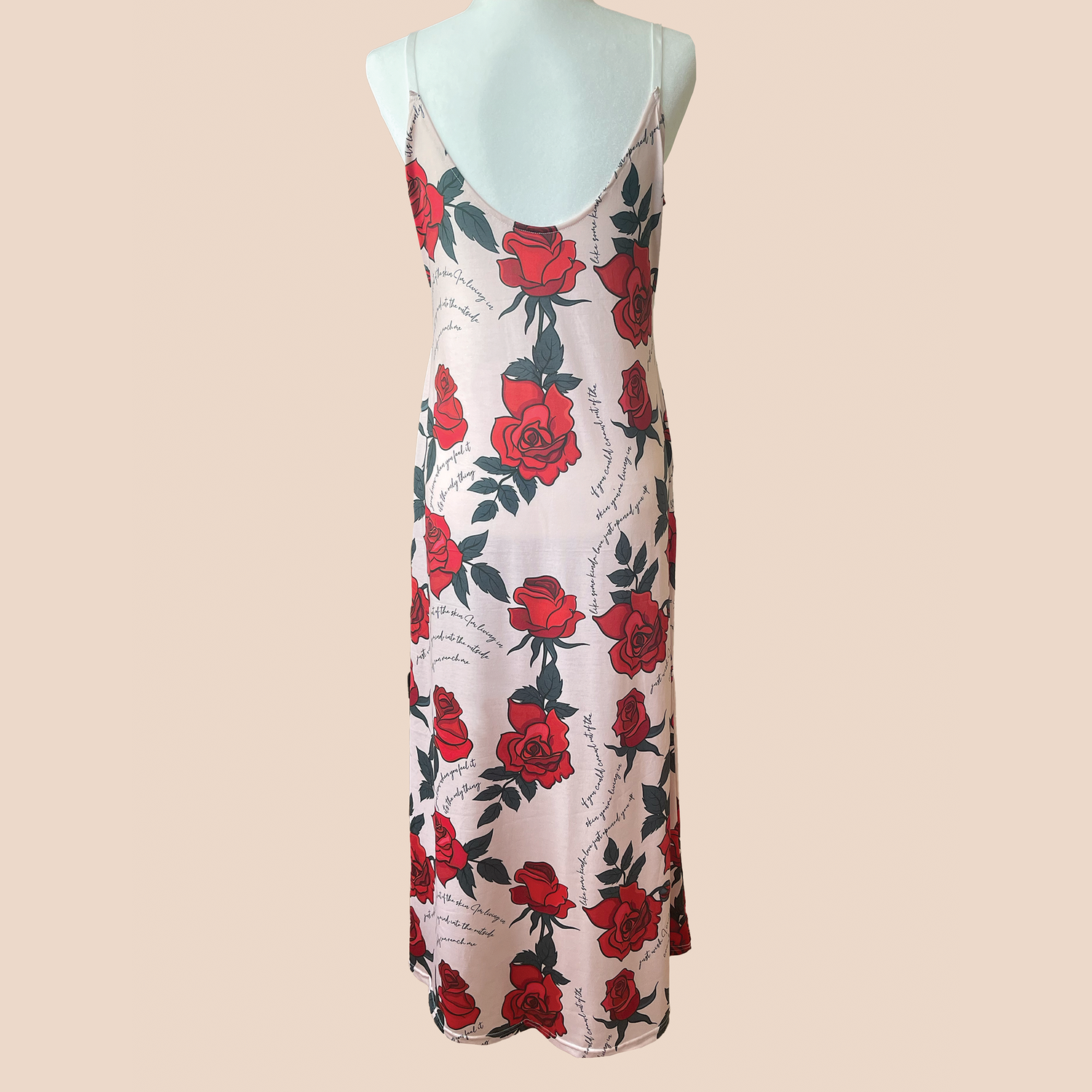 Scoop Back Maxi Dress