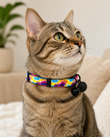 Tie-Dye Cat Collar