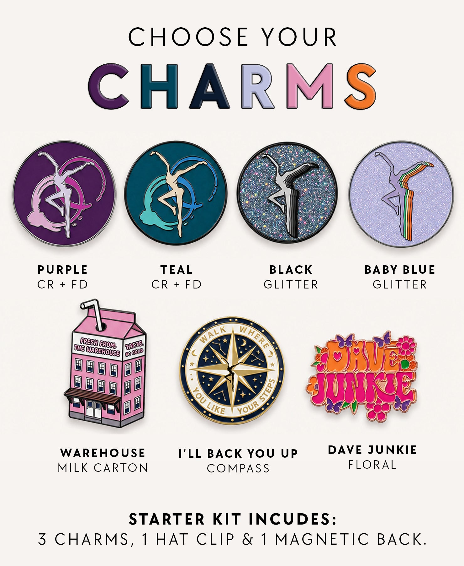 Magnetic Charm Starter Kit