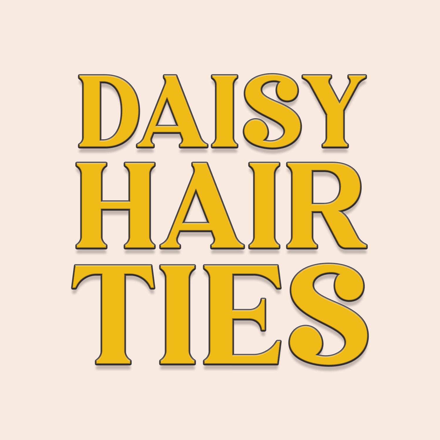 Daisy Hair Tie