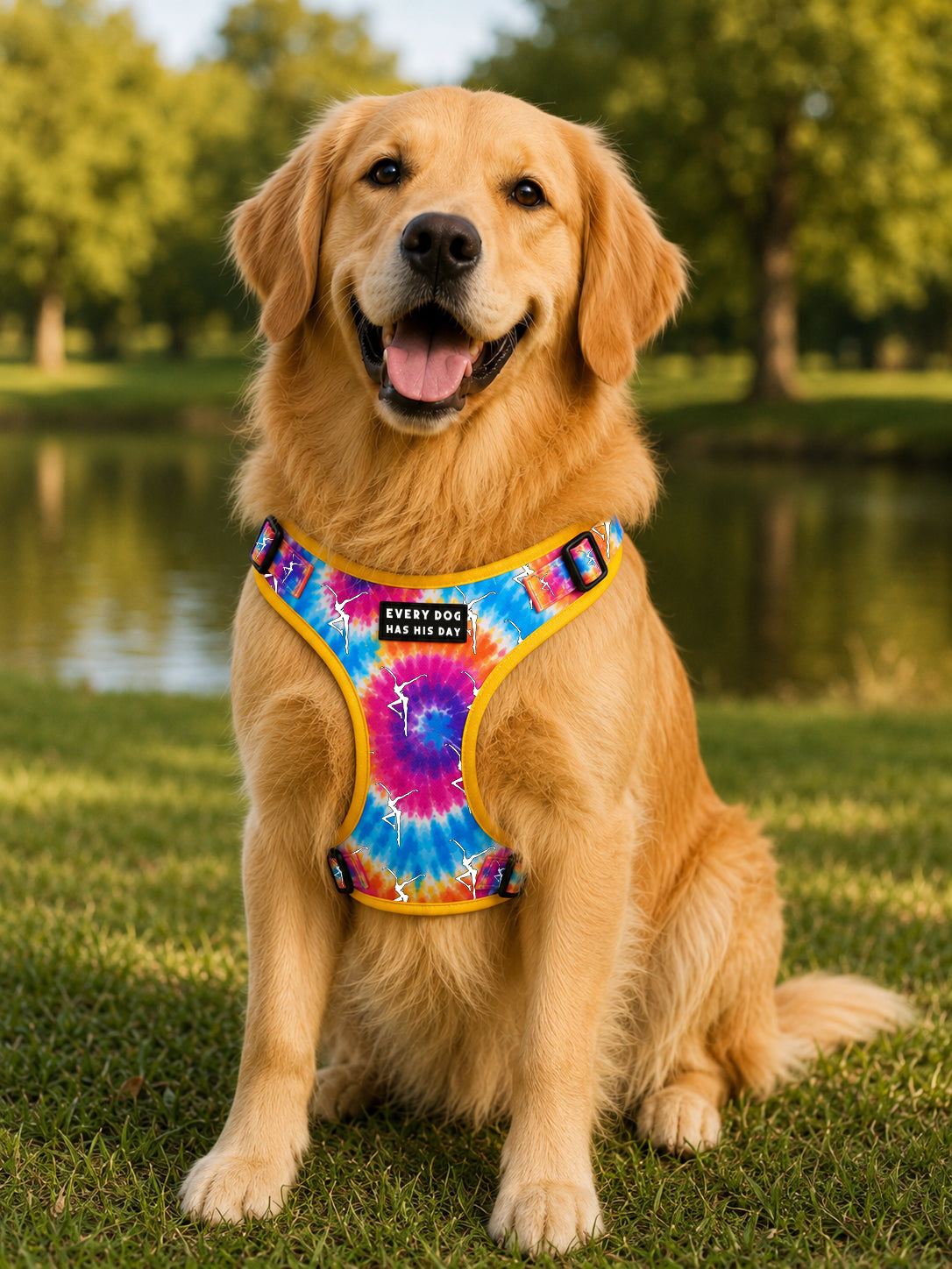 Tie-Dye Dog Harness Pre-Order