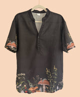Mens Henley Polo