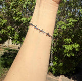 Silver Charm Link Bracelet