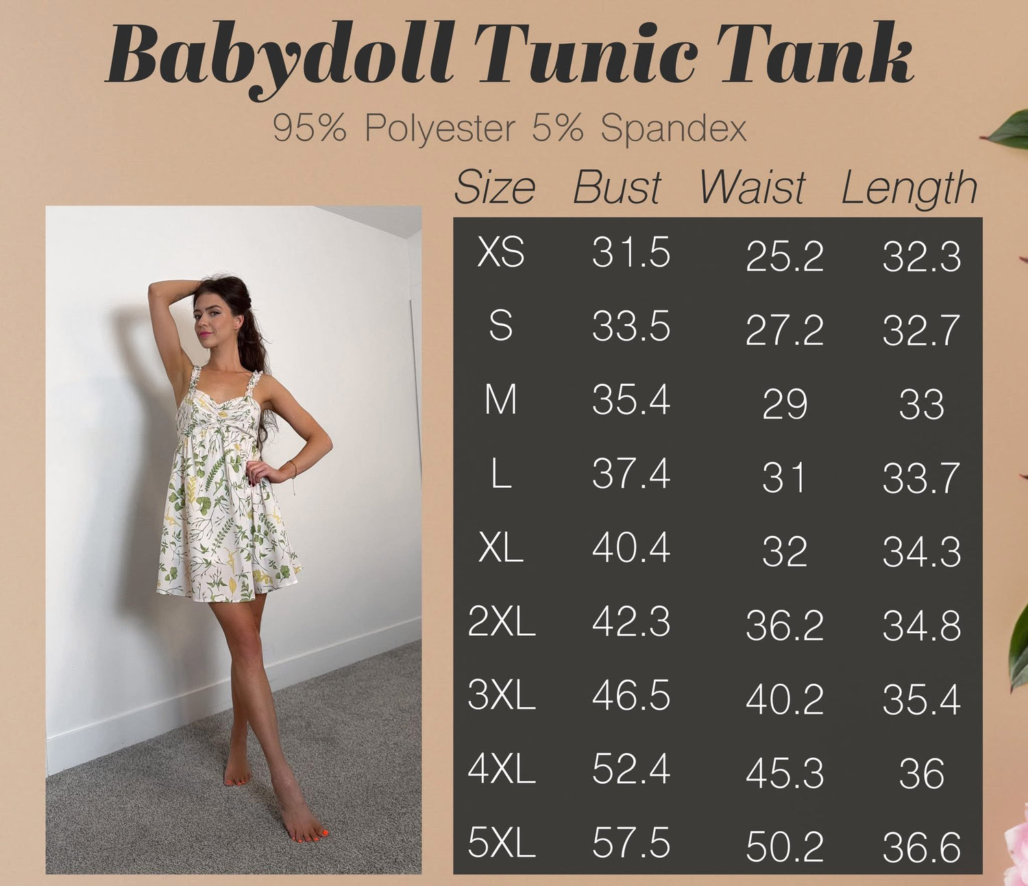 Babydoll Tunic Tank