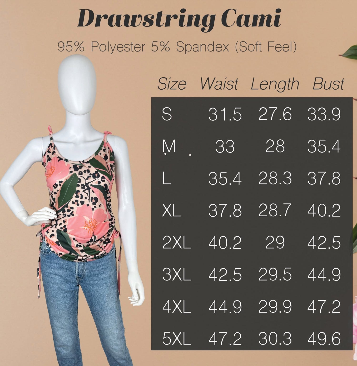 Drawstring Cami