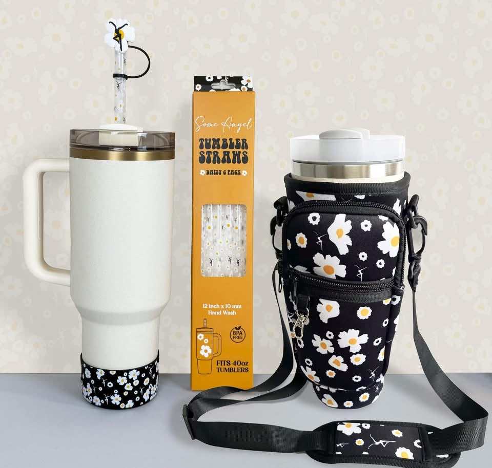 40oz Daisy Tumbler Set