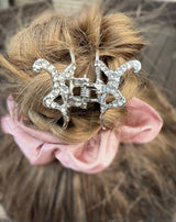 Mini Silver Claw Clip