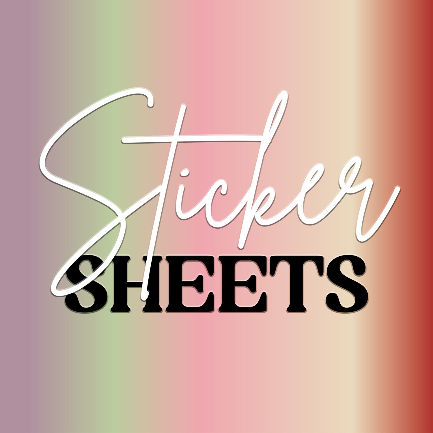 Sticker Sheet Set