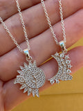 Sun & Moon Duo Necklace